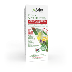 Activox arkotus sirop toux sèche ou grasse 140ml