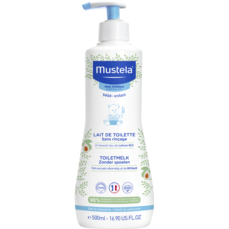 Lait de toilette sans rinçage 500ml