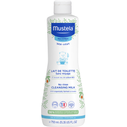 Lait de toilette sans rincage peau normale 750ml