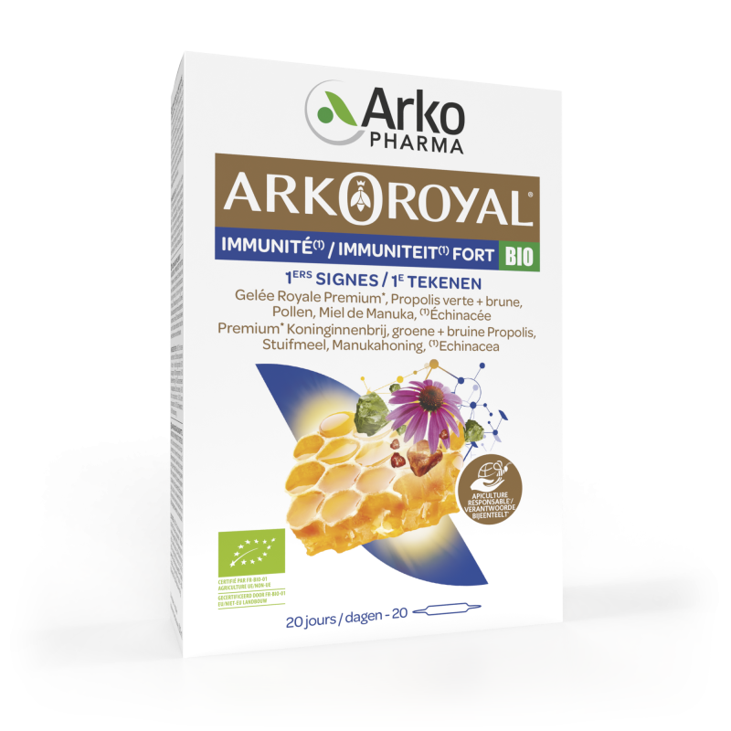 Arkoroyal immunite fort bio 20 ampoules
