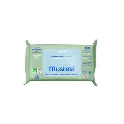 Lingettes nettoyantes compostables avec parfum  x60