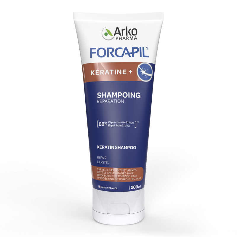 Shampooing forcapil keratine+ 200ml