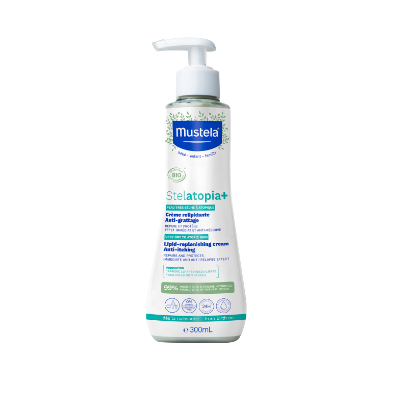 Stelatopia+ crème relipidante anti grattage bio 300ml