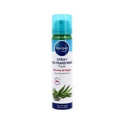 Spray anti transpirant pieds compressé 75ml