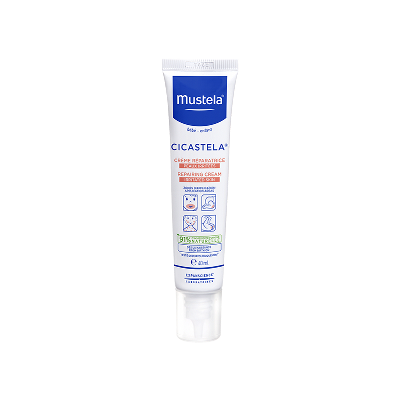 Crème réparatrice peaux irritées cicastela 40ml