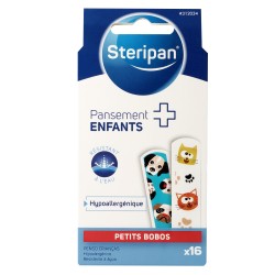 16 pansements lavables enfants