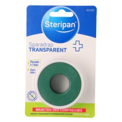 Sparadrap transparent 5 m x 2,5 cm