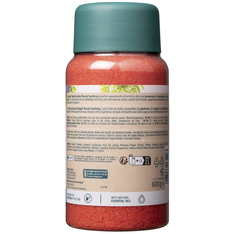 Sel de bain muscle soothing 600g