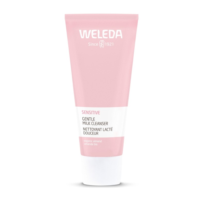 Lait nettoyant peaux sensibles à l'amande 75ml