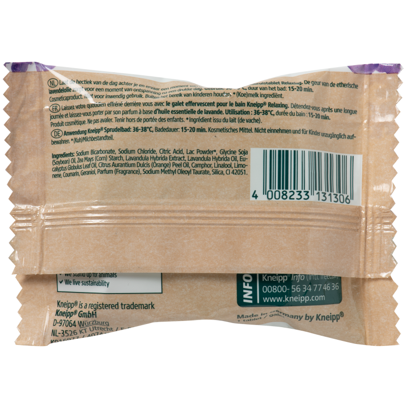 Galet de bain effervescent relaxing 80g