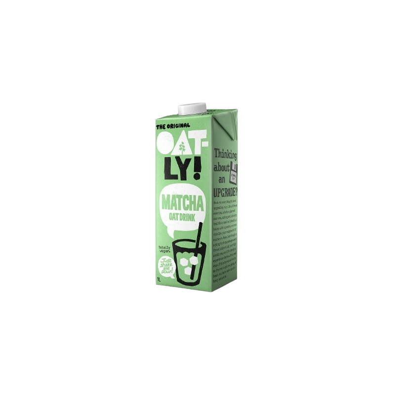 Boisson végétale avoine et matcha vegan 1l
