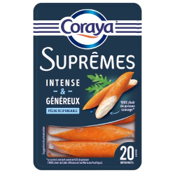 Bâtonnets suprême de surimi au crabe x20 312g