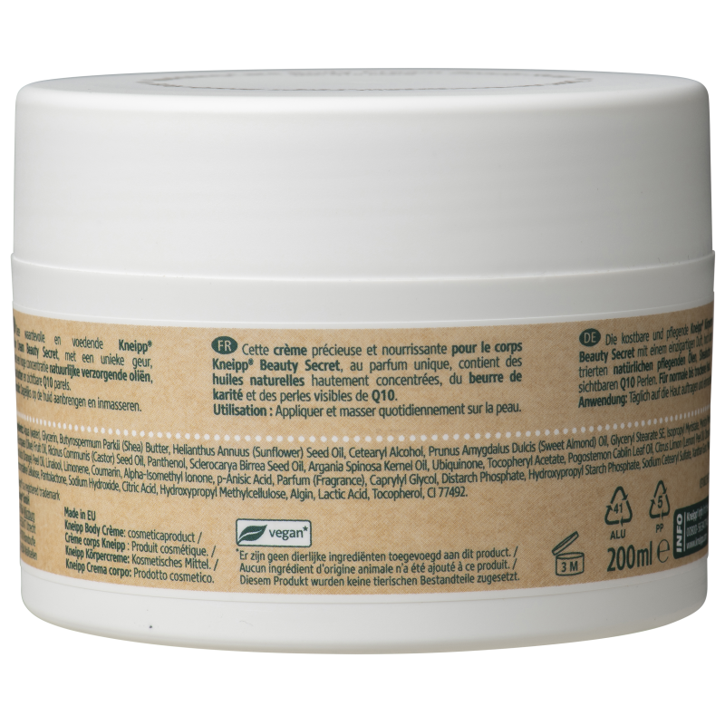 Creme pour le corps avec perles de Q10 beauty secret 200ml