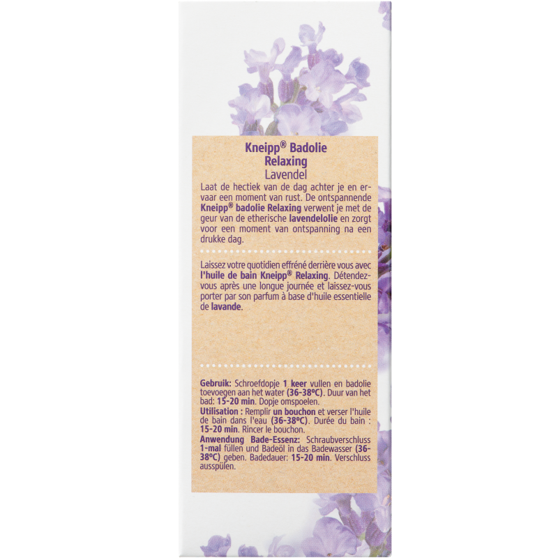 Huile de bain relaxing 100ml