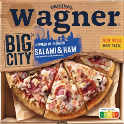 Pizza big city Londres salami et jambon 430g