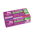 Beurre demi sel 80%MG bio 250g