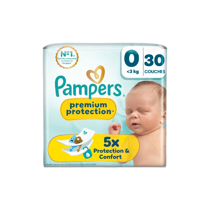 Couches premium protection taille 0 -3kg x30