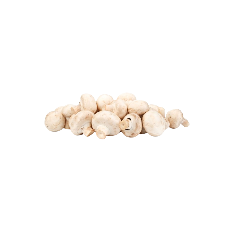 Champignons blancs pieds entiers prix bas 250g