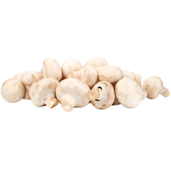 Champignons blancs pieds entiers prix bas 250g