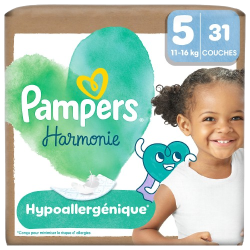 Couches harmonie taille 5 11-16kg x31