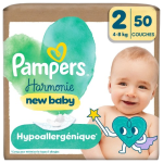 Couches harmonie new baby taille 2 4-8kg x50