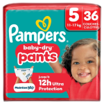 Couches culottes baby dry taille 5 11-17kg x36