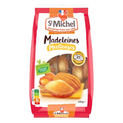 Madeleines moelleuses x24 600g