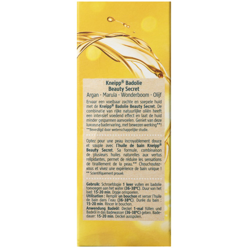 Huile de bain beauty secret 100ml