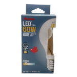 Ampoule LED standard E27 60W blanc chaud