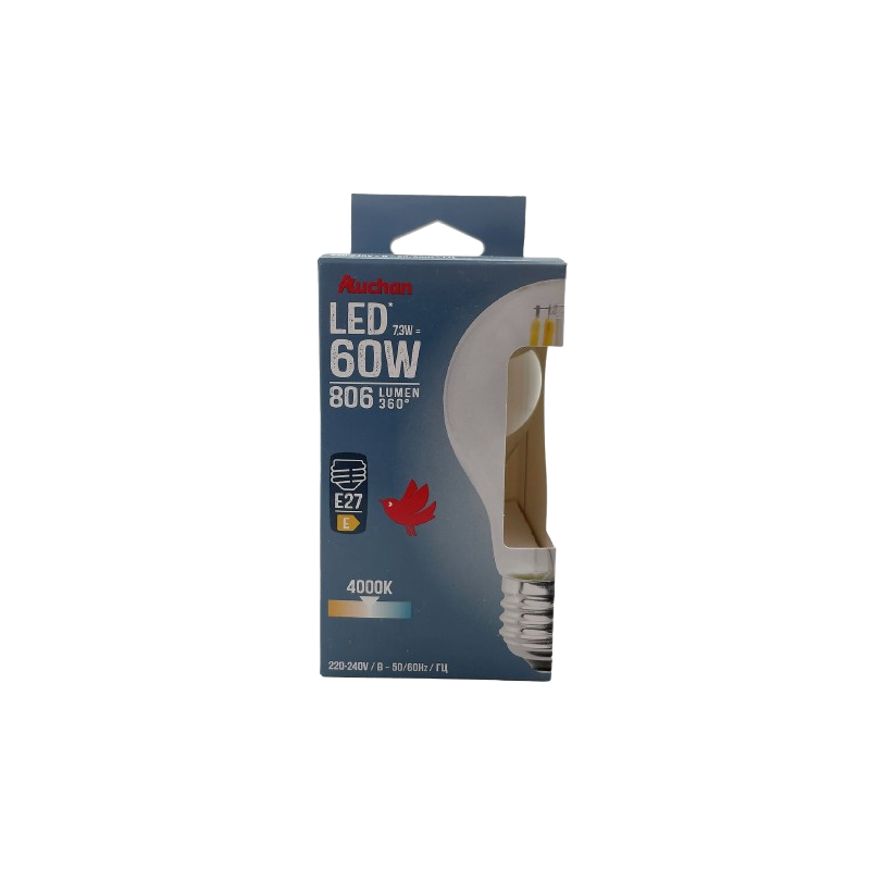 Ampoule LED standard E27 60 W blanc froid