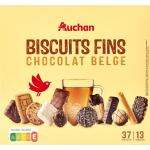 Biscuits fins au chocolat belge assortiment 375g