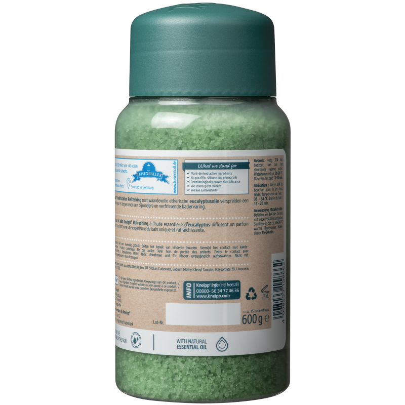 Sel de bain refreshing 600g