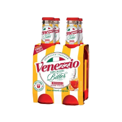 Apéritif bitter rosso pétillant sans alcool 0% 4x20cl