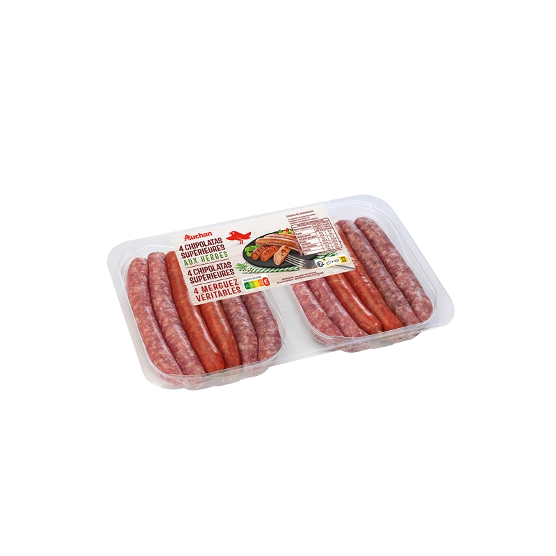 Saucisses assortiment x12 660g