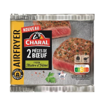 Pavé de boeuf mariné façon maître d'hôtel airfryer 2x115g