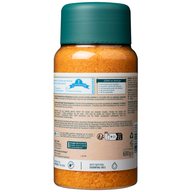 Sel de bain muscle relaxation 600g