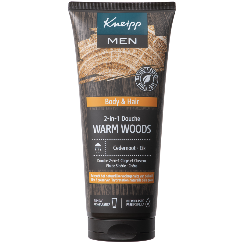 Shampooing douche men 2en1 warm woods 200ml