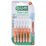 Brossette interdentaire trav ler 0,9 mm 6 unités