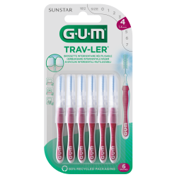 Brossette interdentaire trav ler 1,4 mm 6 unités