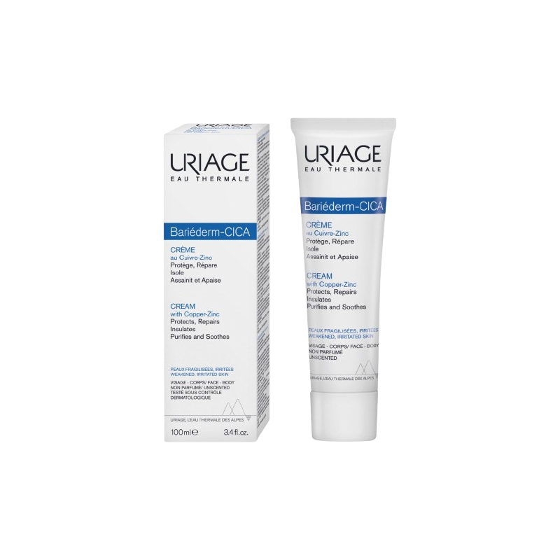 Bariéderm cica crème au cuivre zinc 100ml