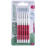 Brossette interdentaire bi direction 1,2 mm 6 unités