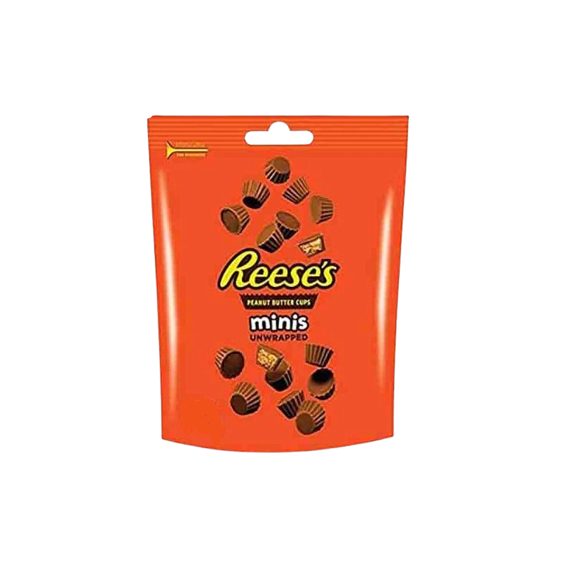 Cups minis de chocolat au lait et au beurre de cacahuète 185g