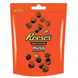 Cups minis de chocolat au lait et au beurre de cacahuète 185g