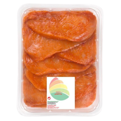 Poulet en filets tranchés paprika 500g