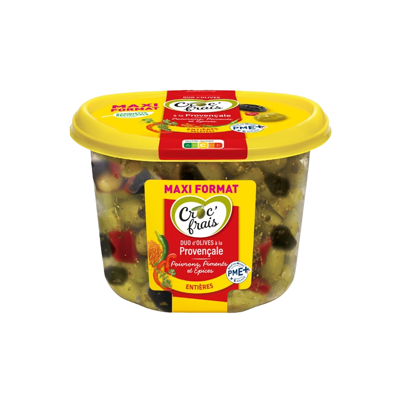 Olives entières à la provençale 550g