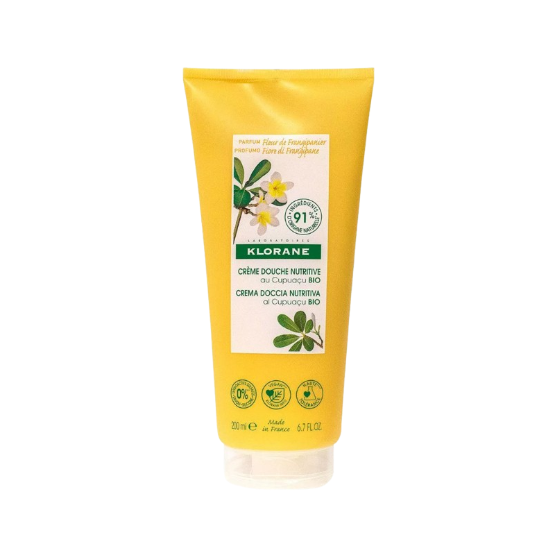 Crème douche nutritive au cupuaçu fleur de frangipanier 200ml
