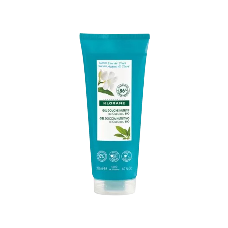 Gel douche nutritif au cupuaçu eau de tiaré 200ml