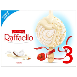 Bâtonnets glacés noix de coco amandes 3x60.5g