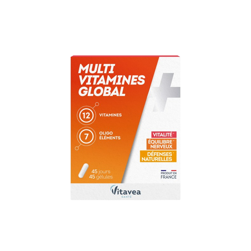 Multivitamines global 45 gélules