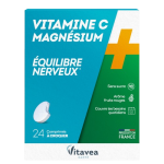 Vitamine C magnésium équilibre nerveux 24 comprimés